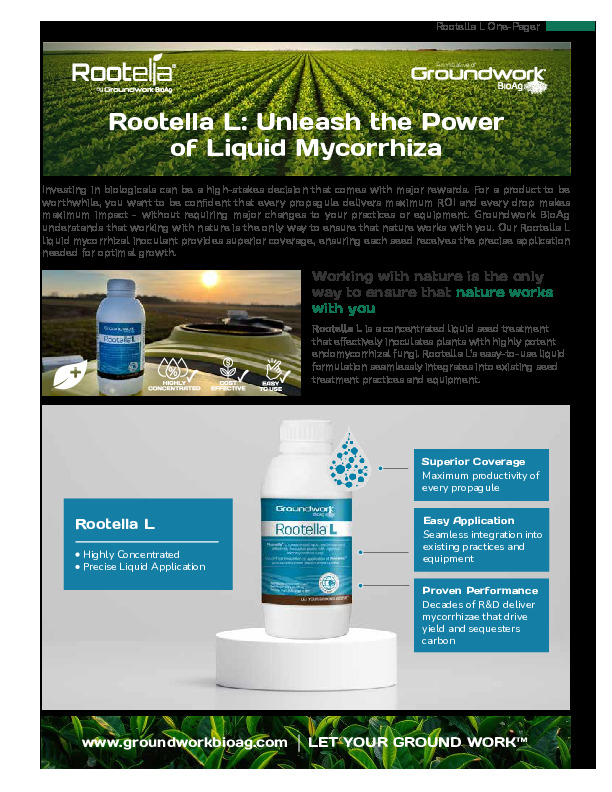 Rootella L- Unleash the Power of Liquid Mycorrhiza- letter DIGITAL